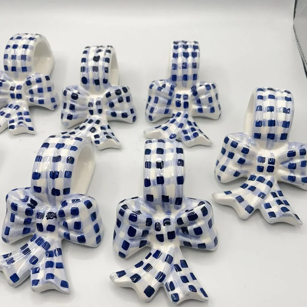 Ceramic Napkin Holders - Lot Of 9